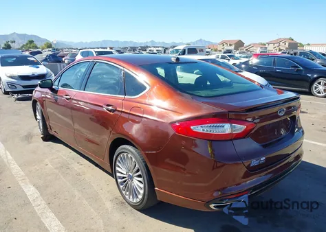 2015 Ford Fusion Titanium from USA, damaged, VIN 3FA6P0K93FR268394